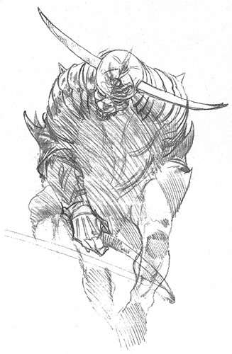 In Mordor (Sketch)
